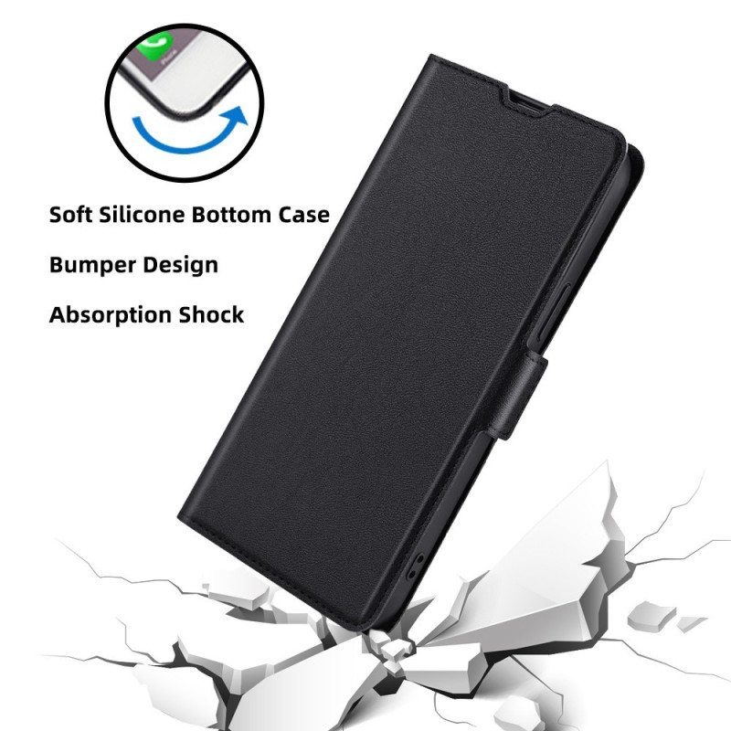 Flip Case Xiaomi Redmi Note 12 Pro Plus Ultra Fine Faux Nahka