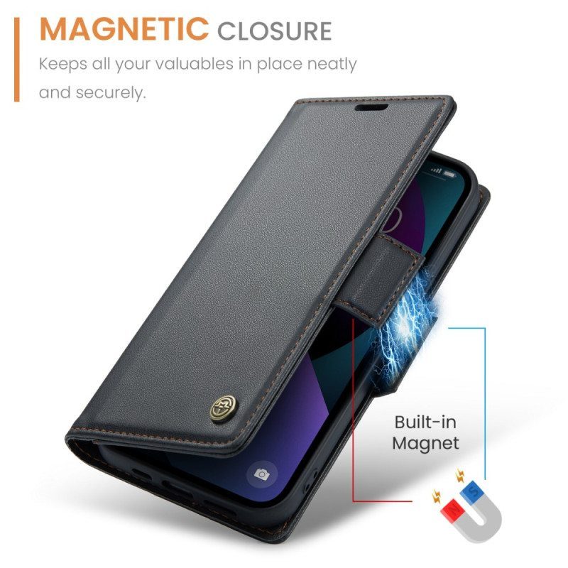 Kotelot iPhone 15 Plus Caseme-nahkatyyli