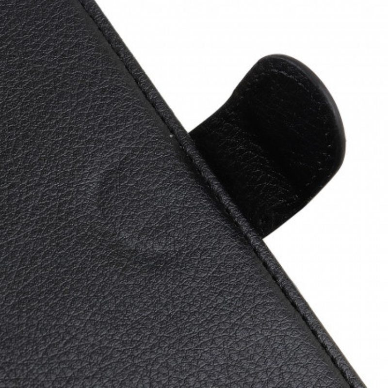 Kotelot Moto G100 Perinteinen Litchi Faux Leather