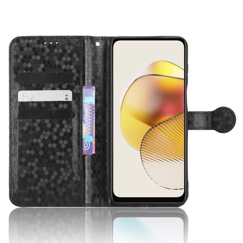 Kotelot Moto G73 5G Suojaketju Kuori 3d Strappy Design