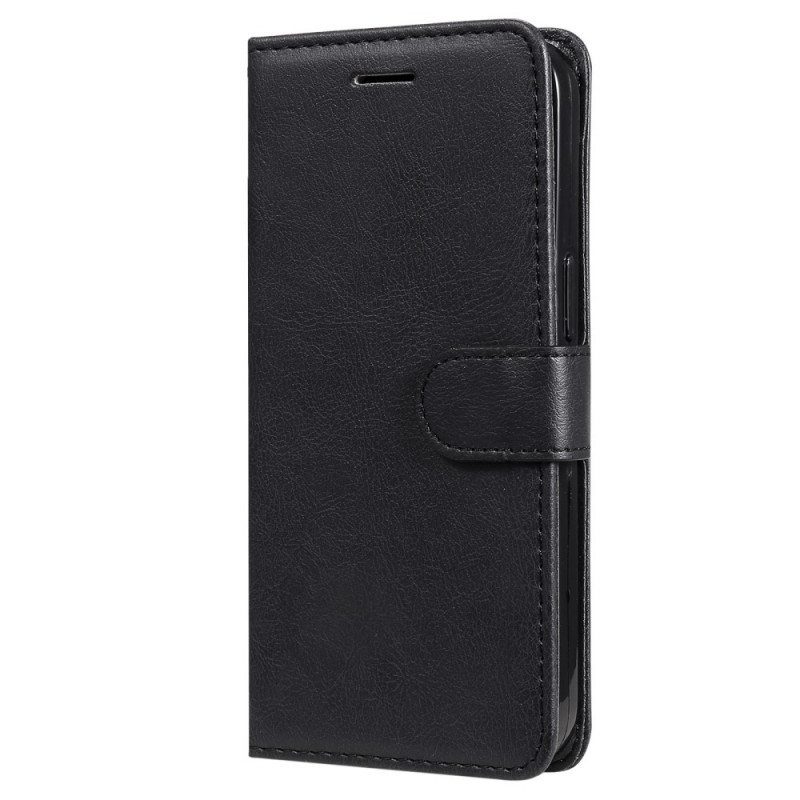 Kotelot OnePlus 10 Pro 5G Suojaketju Kuori Strappy Plain Leather Style