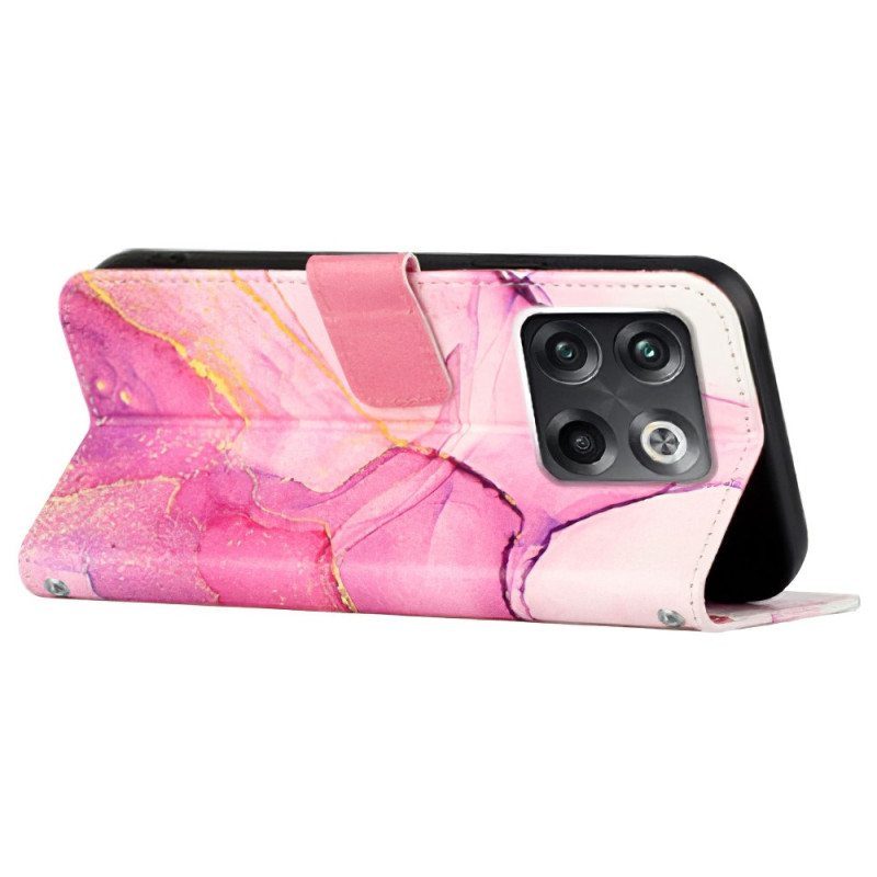 Kotelot OnePlus 10T 5G Suojaketju Kuori Strip Marble