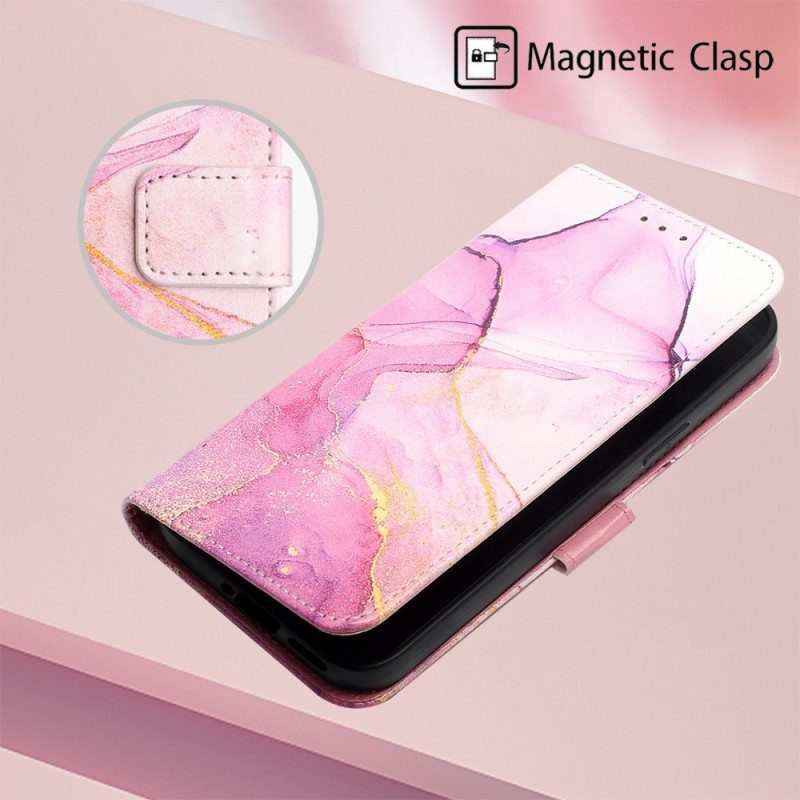 Kotelot OnePlus 10T 5G Suojaketju Kuori Strip Marble