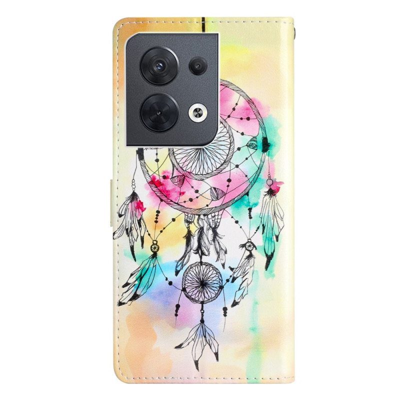 Kotelot Oppo Reno 8 Suojaketju Kuori Hihna Dream Catcher