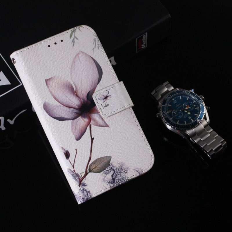 Kotelot Oppo Reno 8 Suojaketju Kuori Vintage Strappy Flower