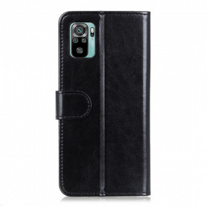 Kotelot Poco M5s Faux Leather Finesse