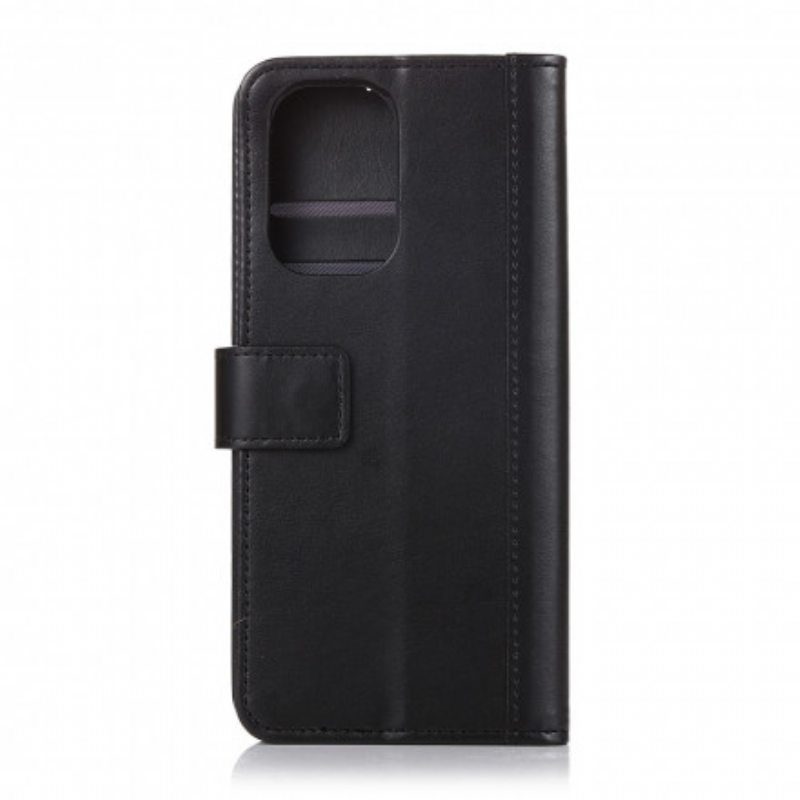 Kotelot Poco M5s Split Leather -tyyli