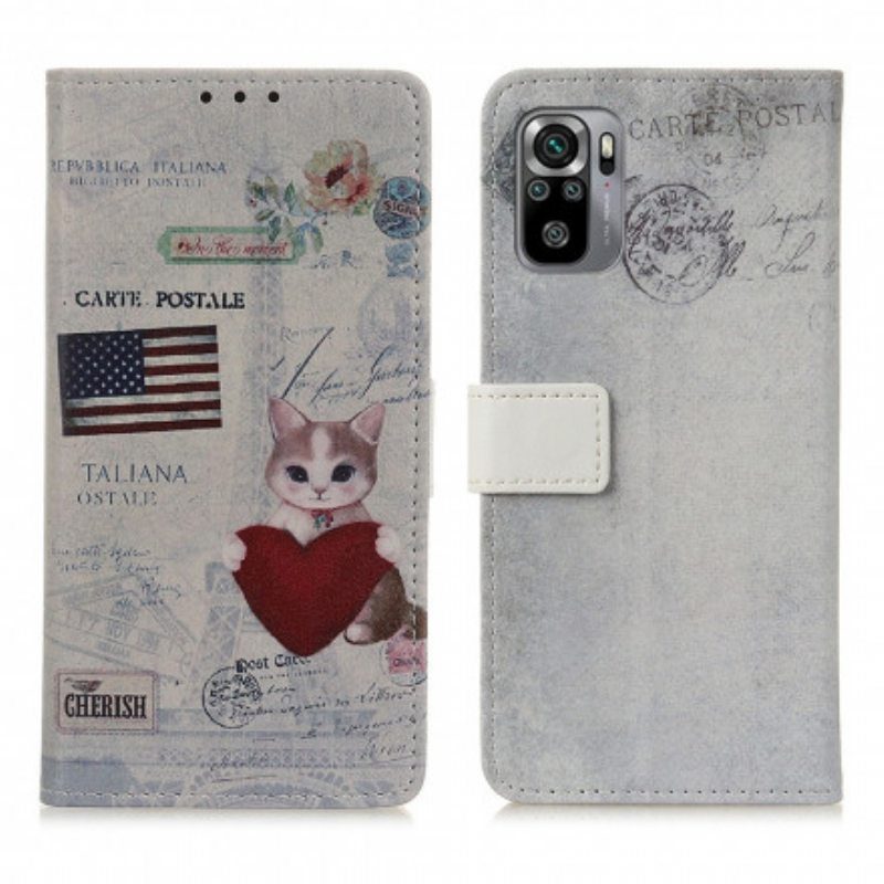 Kotelot Poco M5s Traveller Cat