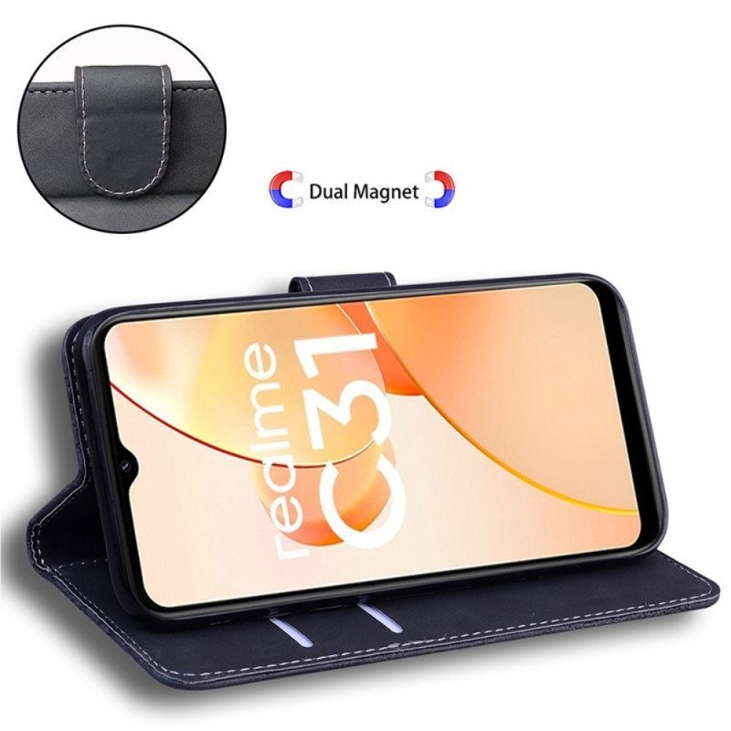 Kotelot Realme C31 Tiger-kasvoprintti