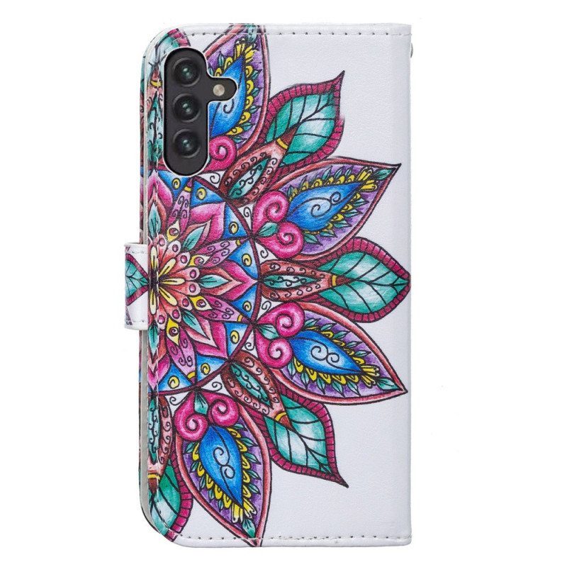 Kotelot Samsung Galaxy A13 5G / A04s Piirretty Mandala