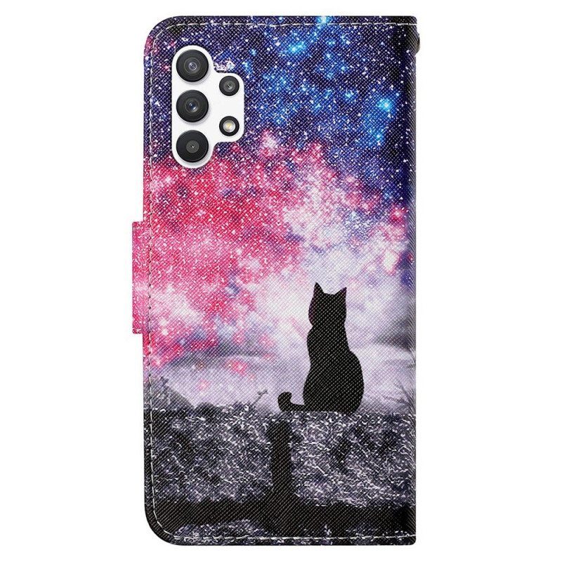 Kotelot Samsung Galaxy A13 Kattoikkuna Cat