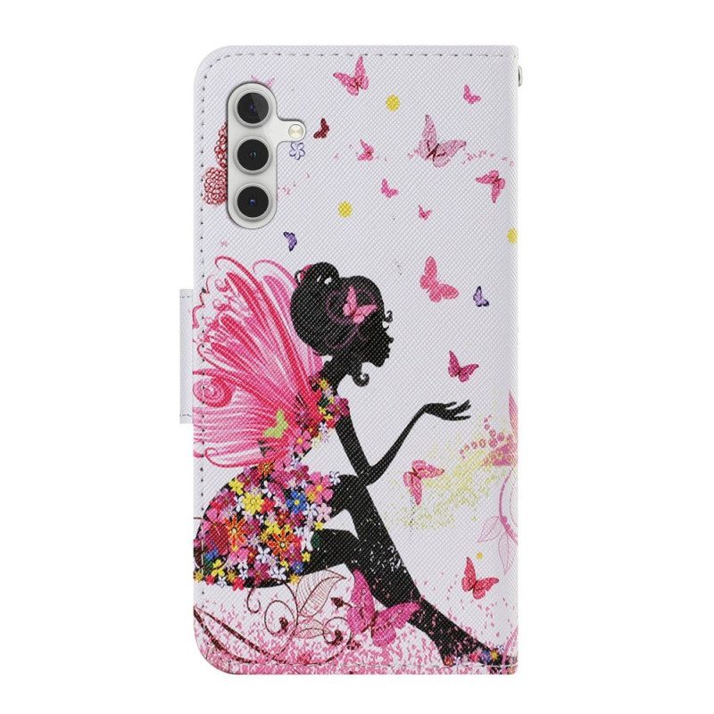 Kotelot Samsung Galaxy A54 5G Suojaketju Kuori Thong Fairy