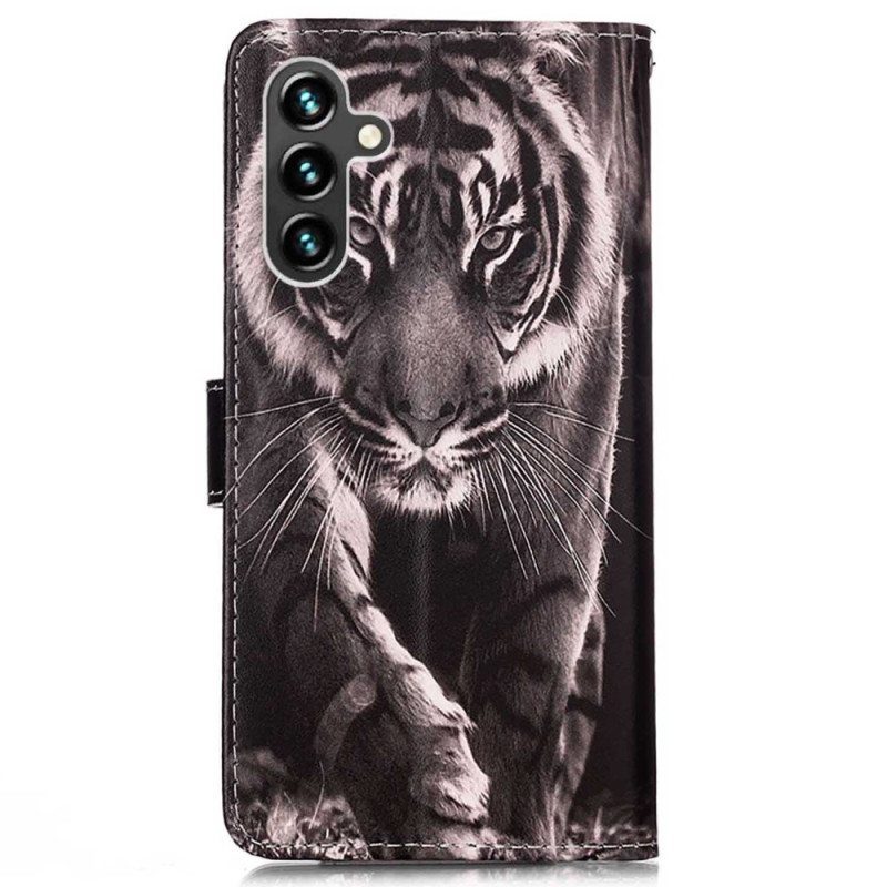 Kotelot Samsung Galaxy A54 5G Suojaketju Kuori Thong Tiger