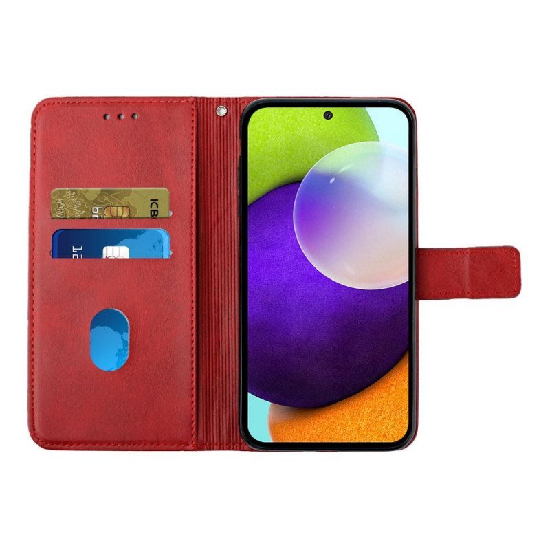 Kotelot Samsung Galaxy M12 / A12 X Design Geo Leather Style