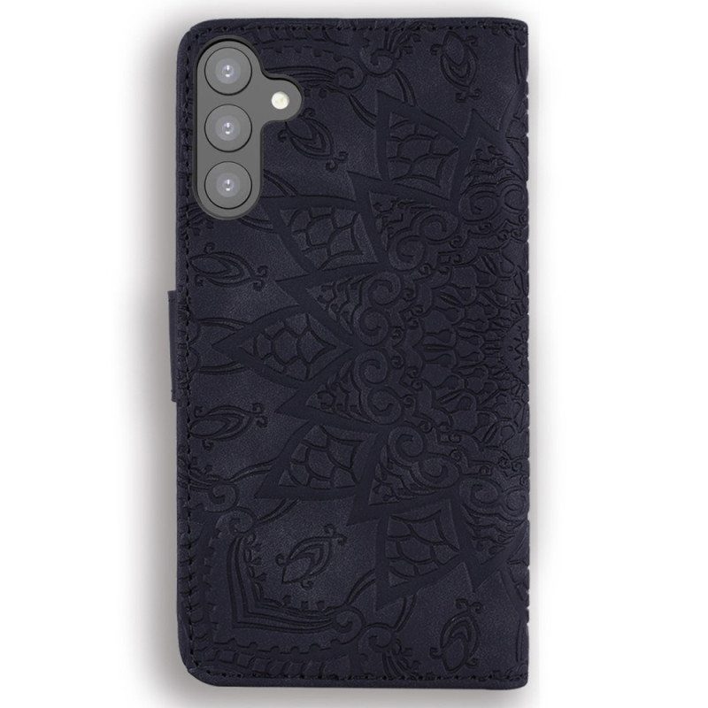 Kotelot Samsung Galaxy S23 5G Suojaketju Kuori Tyylikäs Strappy Mandala