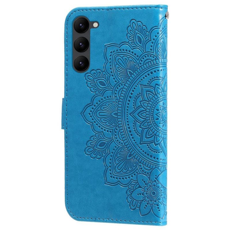 Kotelot Samsung Galaxy S23 Plus 5G Suojaketju Kuori Strappy Mandala