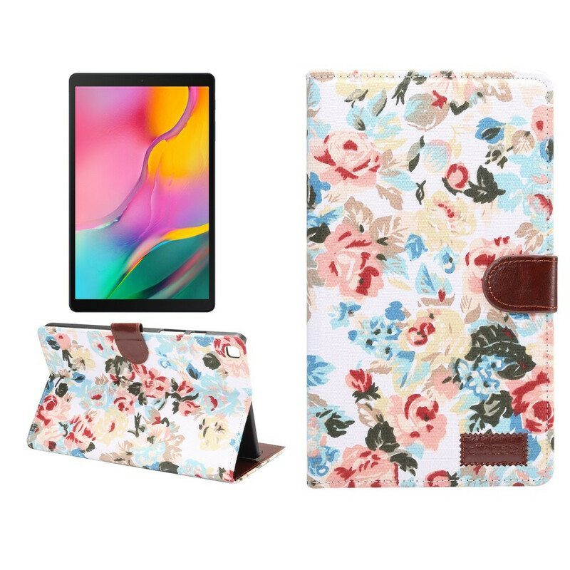 Kotelot Samsung Galaxy Tab A7 Lite Liberty Kukkia