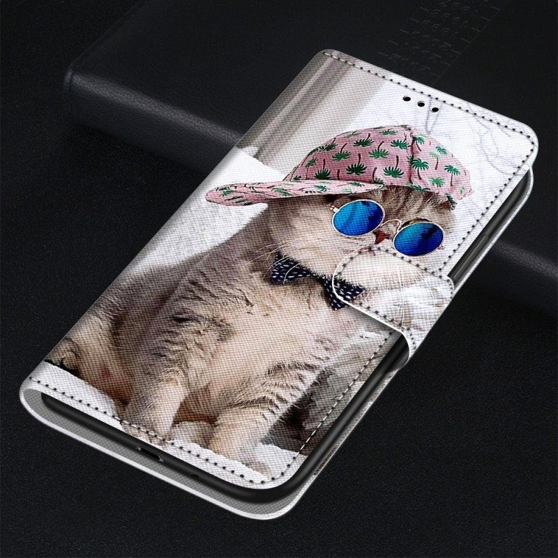 Kotelot Sony Xperia 5 IV Suojaketju Kuori Yo Cat Hihnalla