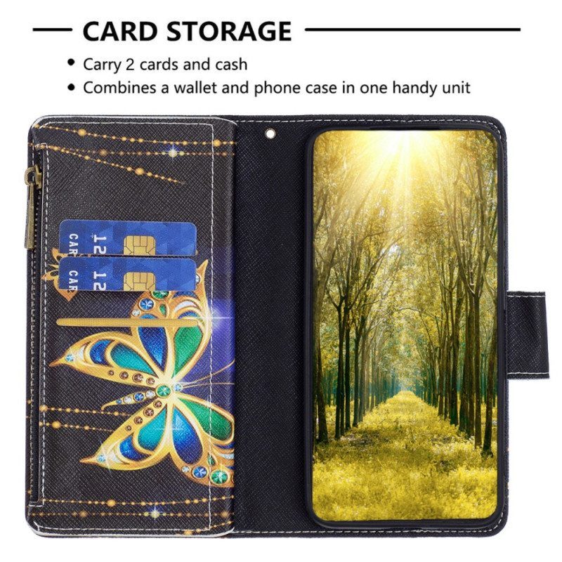 Kotelot Xiaomi 13 Lite Lompakkokotelo Golden Butterflies Lompakko