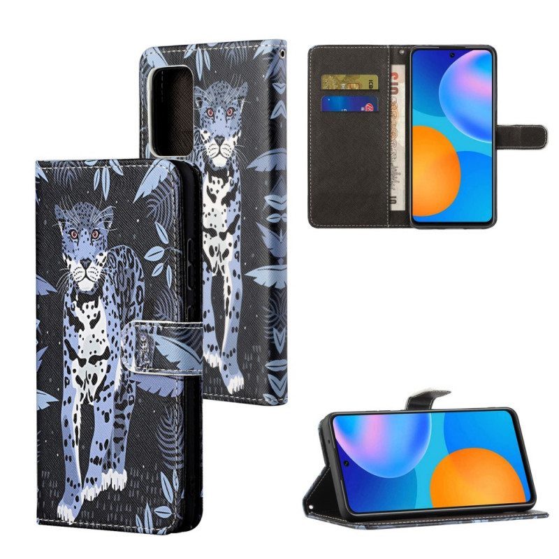 Kotelot Xiaomi Redmi Note 11 / 11S Suojaketju Kuori Strappy Leopard