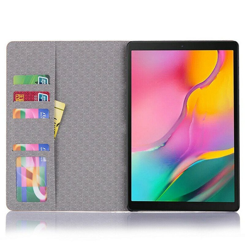 Kuoret Samsung Galaxy Tab A7 Lite Krokotiilin Rakenne