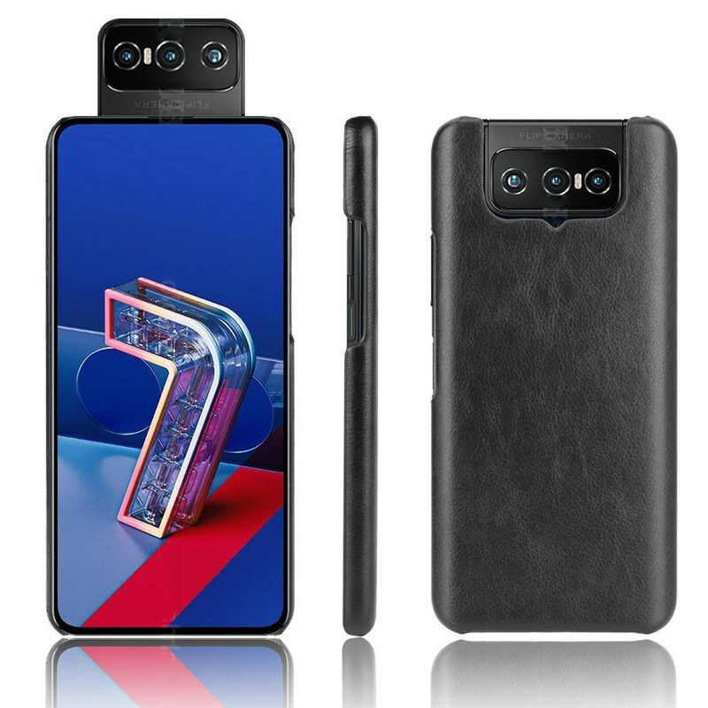 Kuori Asus Zenfone 7 / 7 Pro Litsi-nahkaefekti