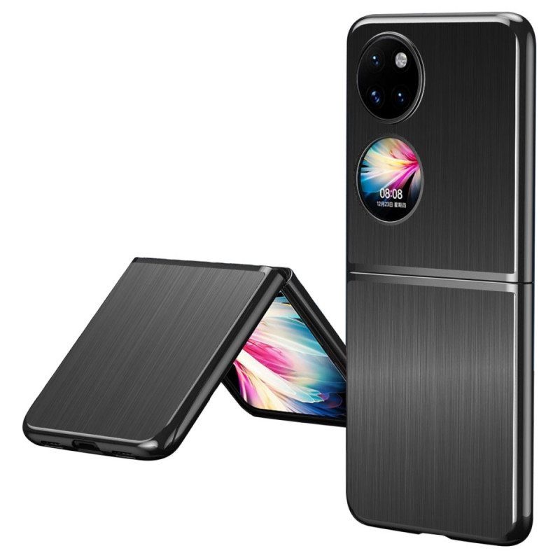 Kuori Huawei P50 Pocket Harjattu Metalliefekti