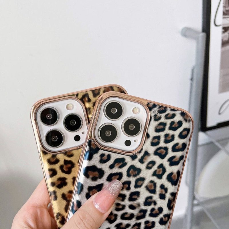 Kuori iPhone 14 Leopardin Ihovaikutus