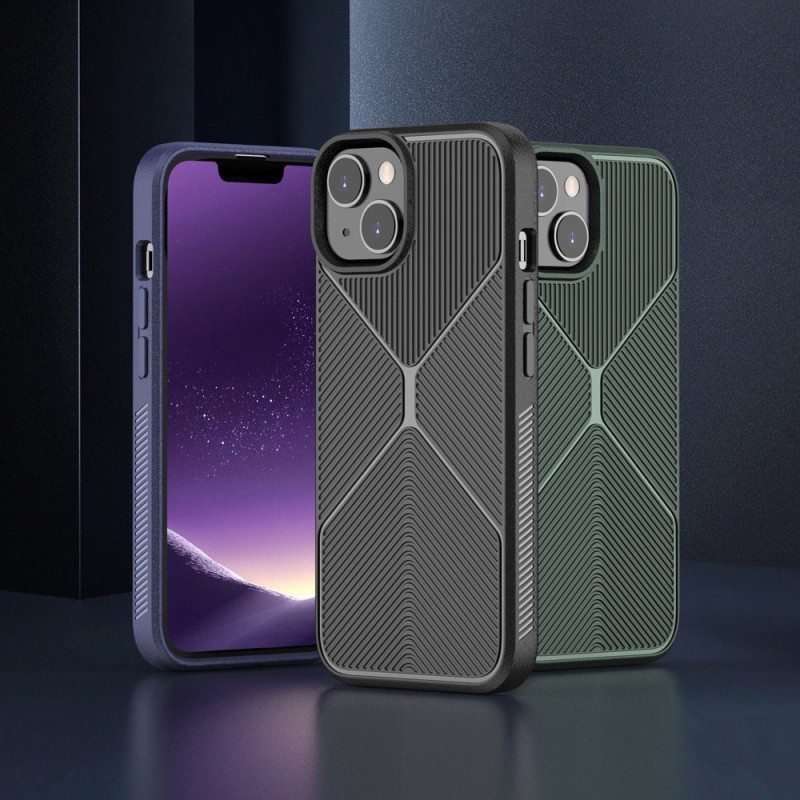 Kuori iPhone 14 Liukumaton X Design