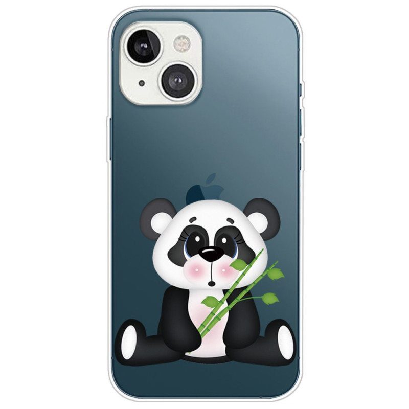 Kuori iPhone 14 Plus Saumaton Surullinen Panda