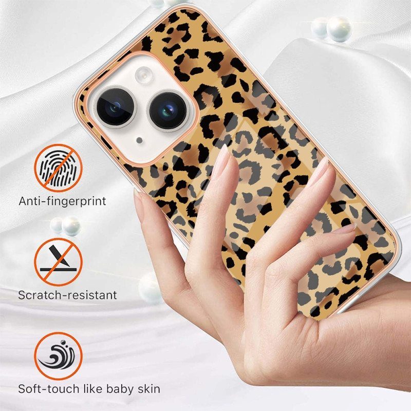 Kuori iPhone 15 Plus Leopardi