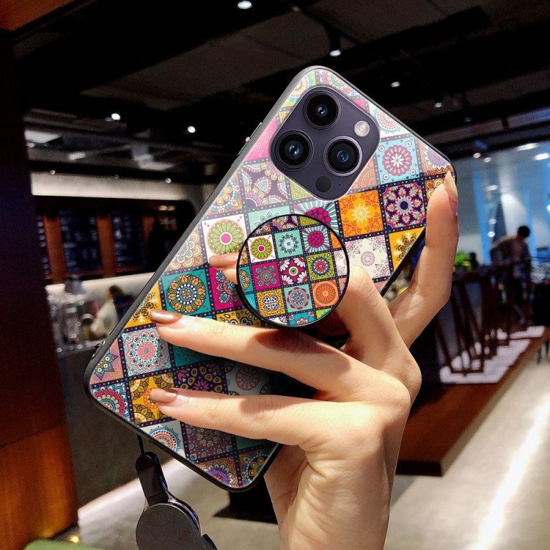 Kuori iPhone 15 Pro Max Patchwork