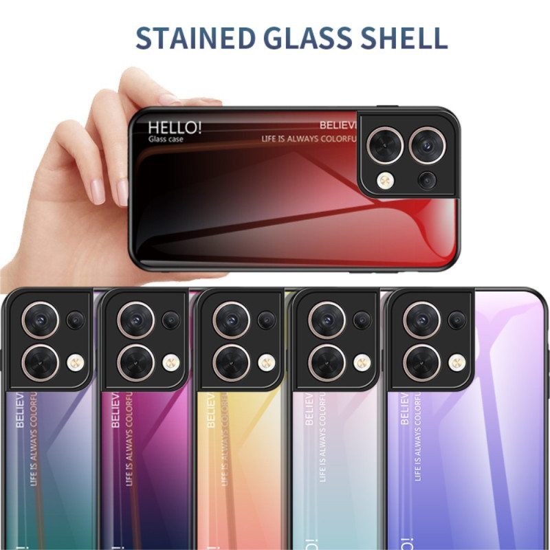 Kuori Oppo Reno 8 Karkaistu Lasi Hello