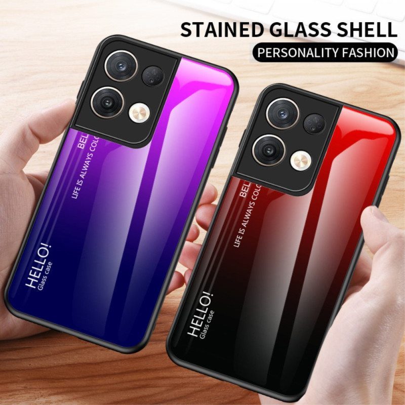 Kuori Oppo Reno 8 Pro Karkaistu Lasi Hello