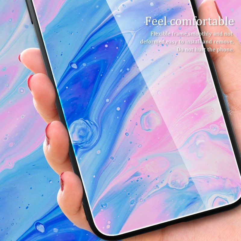 Kuori Oppo Reno 8 Pro Marmorivärit Karkaistu Lasi