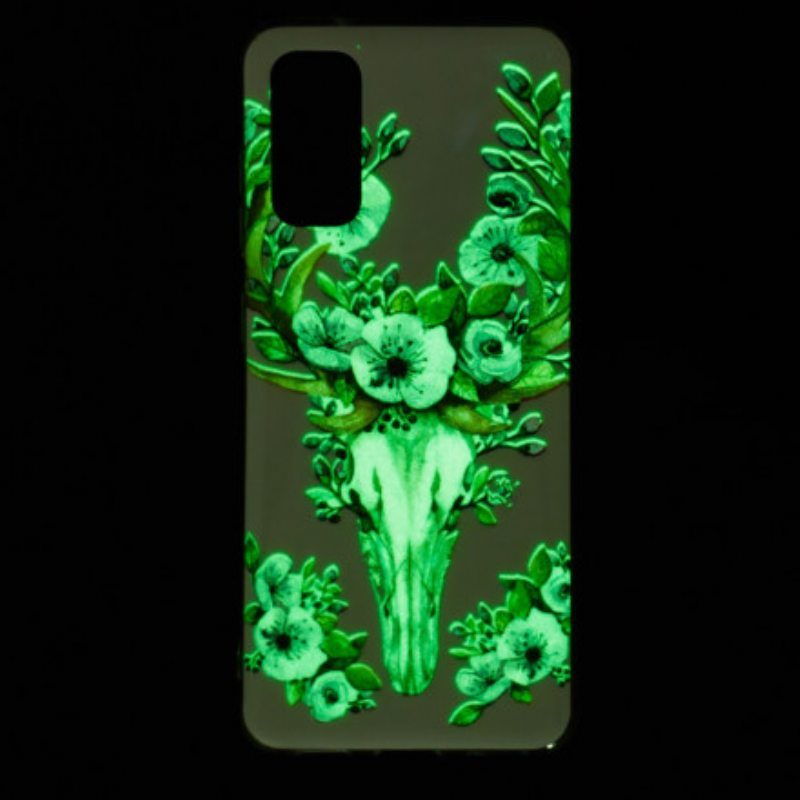 Kuori Samsung Galaxy A52 4G / A52 5G / A52s 5G Fluoresoiva Majestic Deer