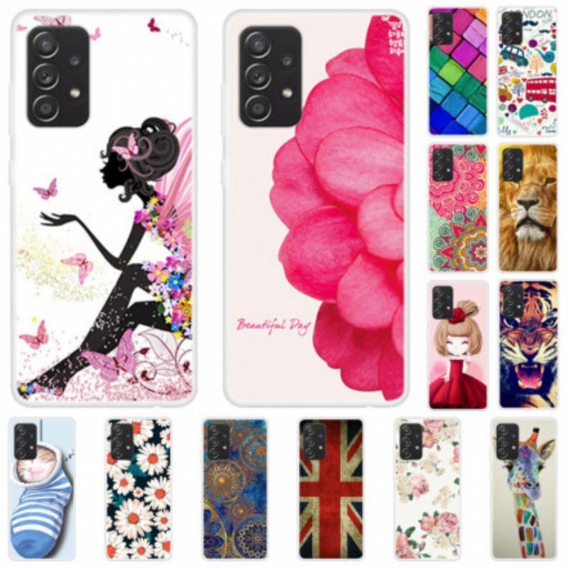 Kuori Samsung Galaxy A52 4G / A52 5G / A52s 5G Manga Lady