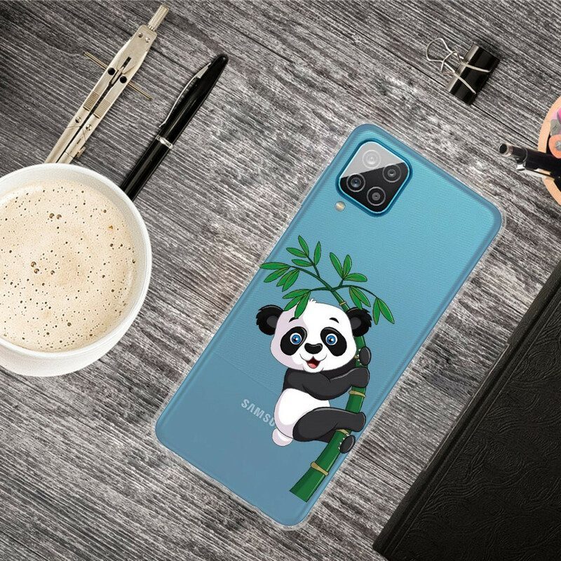 Kuori Samsung Galaxy M12 / A12 Saumaton Panda Bambulla