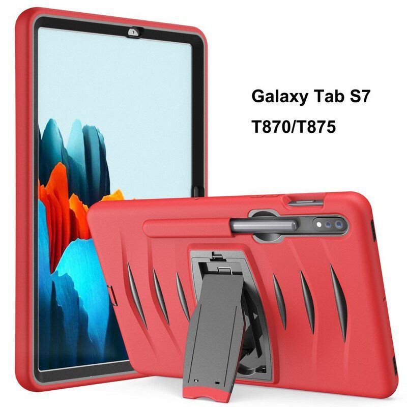 Kuori Samsung Galaxy Tab S8 / Tab S7 Suojakuori Puskurin Suojaus Kannakkeella