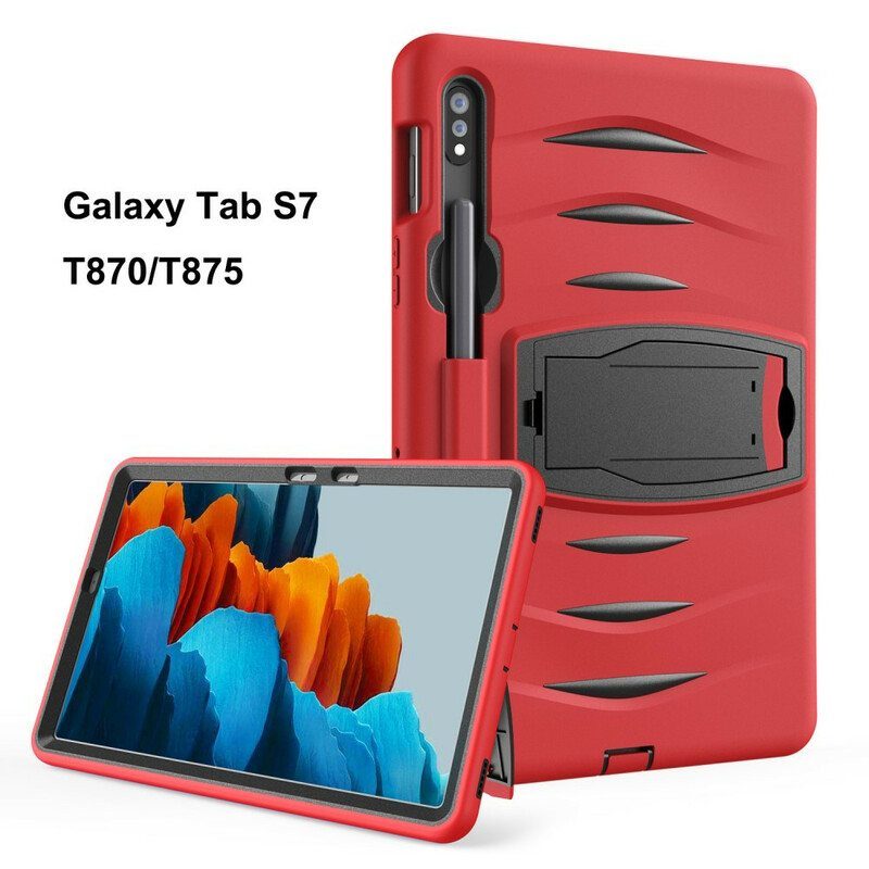 Kuori Samsung Galaxy Tab S8 / Tab S7 Suojakuori Puskurin Suojaus Kannakkeella