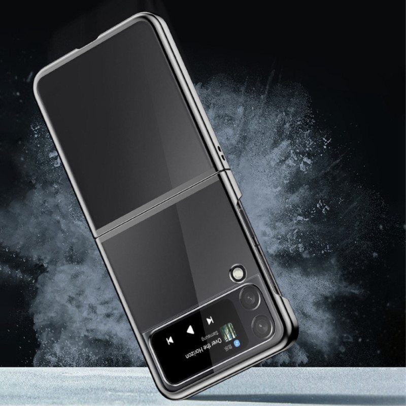 Kuori Samsung Galaxy Z Flip 4 Kotelot Flip Saumattomat Värilliset Ääriviivat