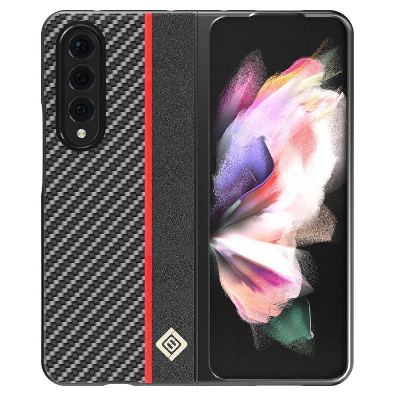 Kuori Samsung Galaxy Z Fold 4 Carbon Fibre Line Lc. Imeeke