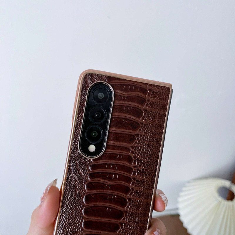 Kuori Samsung Galaxy Z Fold 4 Croco Line