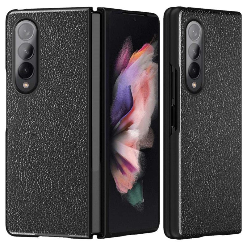 Kuori Samsung Galaxy Z Fold 4 Litsipinnoitettu Keinonahka