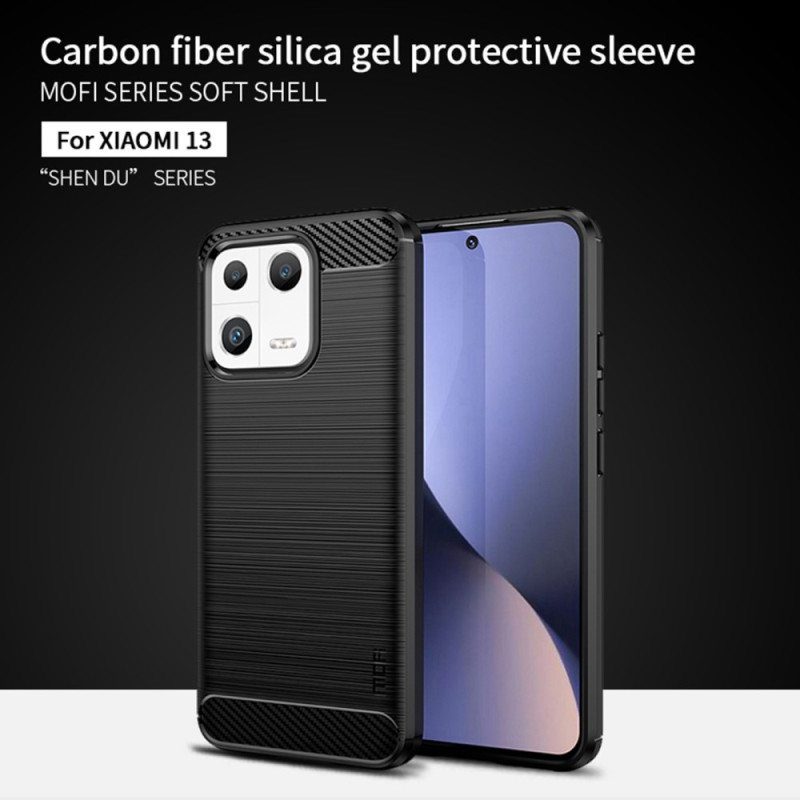 Kuori Xiaomi 13 Mofi Harjattu Hiilikuitu