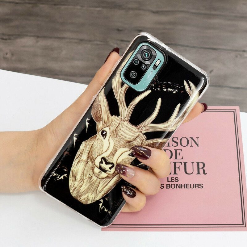 Kuori Xiaomi Redmi Note 10 / 10S Fluorescent Majestic Stag