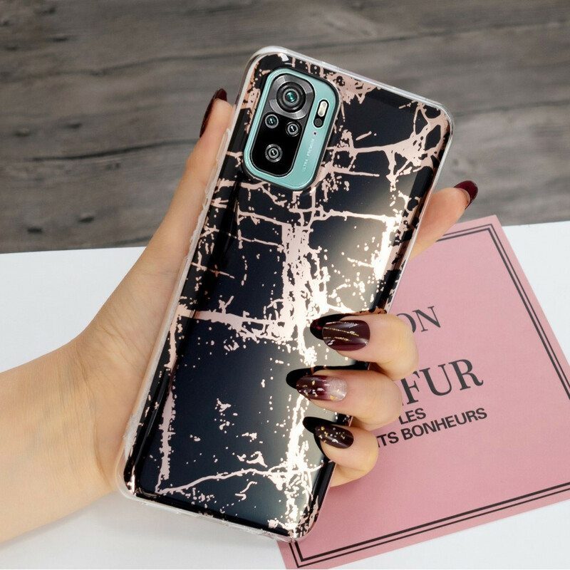 Kuori Xiaomi Redmi Note 10 / 10S Marble Geometry