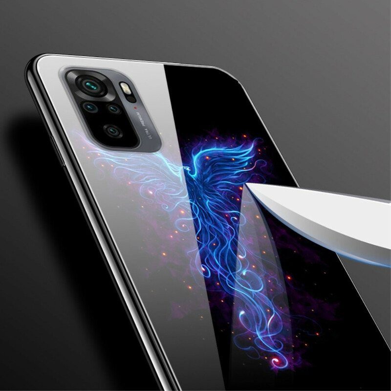 Kuori Xiaomi Redmi Note 10 / 10S Tempered Glass Bird Crown