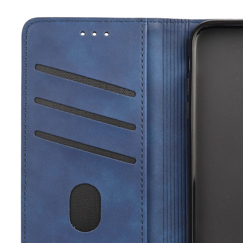 Puhelinkuoret Samsung Galaxy A13 5G / A04s Kotelot Flip Kaksisävyinen Business Leather -efekti