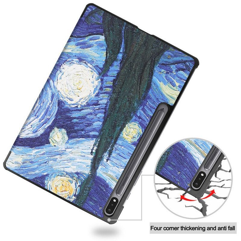 Puhelinkuoret Samsung Galaxy Tab S8 Plus / Tab S7 Plus Tehostettu Van Gogh